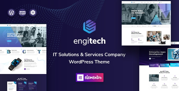 Подробнее о статье Engitech — WordPress тема для ИТ-решений и услуг | Темы WordPress