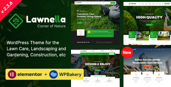 Подробнее о статье Lawnella — WordPress тема для садоводства и ландшафтного дизайна | Темы WordPress