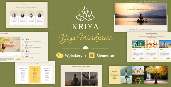 Подробнее о статье Kriya — WordPress-тема для йоги и духовного развития | Темы WordPress