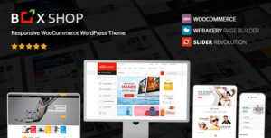 Подробнее о статье BoxShop — адаптивная тема WordPress для WooCommerce | Темы WordPress