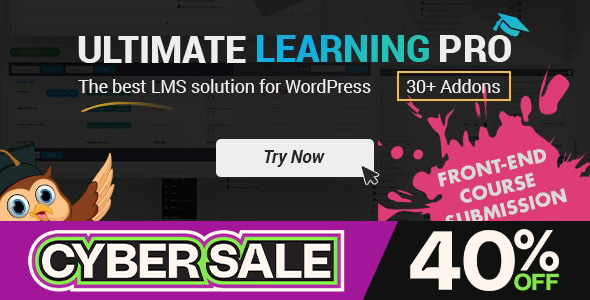 Подробнее о статье Ultimate Learning Pro – плагин для создания платформы онлайн-обучения на WordPress | Плагины WordPress