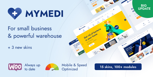 Вы сейчас просматриваете MyMedi – тема WordPress для WooCommerce | Темы WordPress