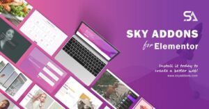 Подробнее о статье Sky Addons nulled — плагин для Elementor Page Builder WordPress | Плагины WordPress