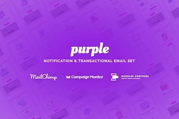 Вы сейчас просматриваете Purple — современный шаблон для уведомлений и транзакционных писем | HTML шаблоны