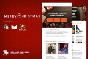 Подробнее о статье XMAS — шаблон email-рассылок для праздничного сезона | HTML шаблоны