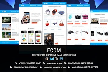 Вы сейчас просматриваете ECOM — шаблон email-рассылок для транзакционных писем | HTML шаблоны