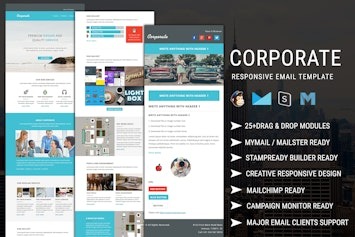 Вы сейчас просматриваете Corporate — универсальный шаблон для email-рассылок и новостных писем | HTML шаблоны