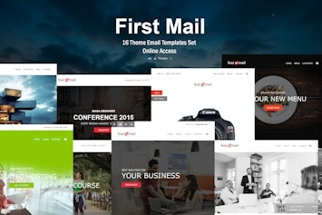 Подробнее о статье First Mail — коллекция email-шаблонов для успешного маркетинга | HTML шаблоны