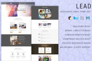 Подробнее о статье LEAD — универсальный адаптивный шаблон email для бизнеса | HTML шаблоны