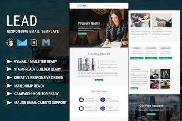Подробнее о статье Lead — универсальный адаптивный шаблон email для бизнеса и агентств | HTML шаблоны