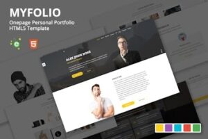 Подробнее о статье Myfolio — HTML5-шаблон для персонального портфолио | HTML шаблоны