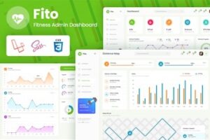 Подробнее о статье Fito — фитнес панель администратора на Laravel | HTML шаблоны