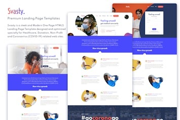 Вы сейчас просматриваете Svasty — HTML5 шаблон лендинга для сферы здравоохранения и благотворительности | HTML шаблоны