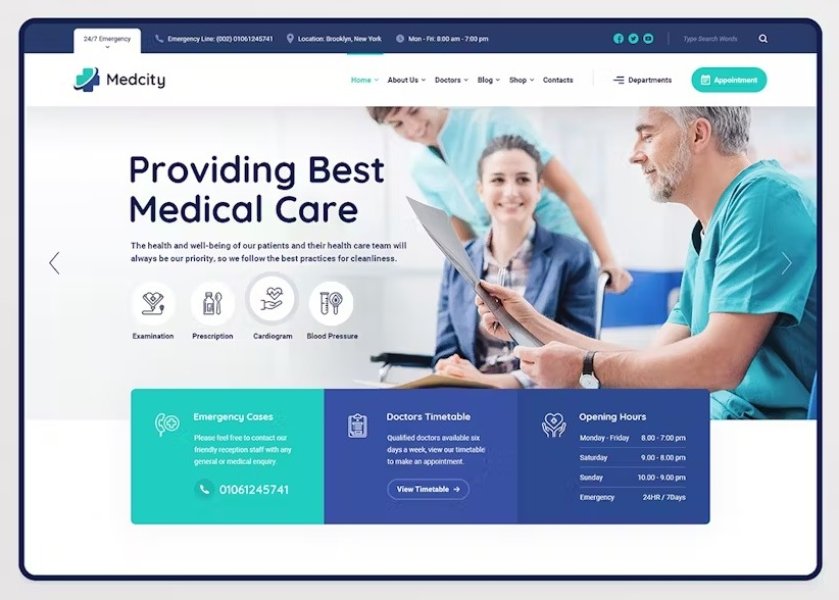 Вы сейчас просматриваете Medcity – шаблон HTML5 для медицины и здравоохранения | HTML шаблоны