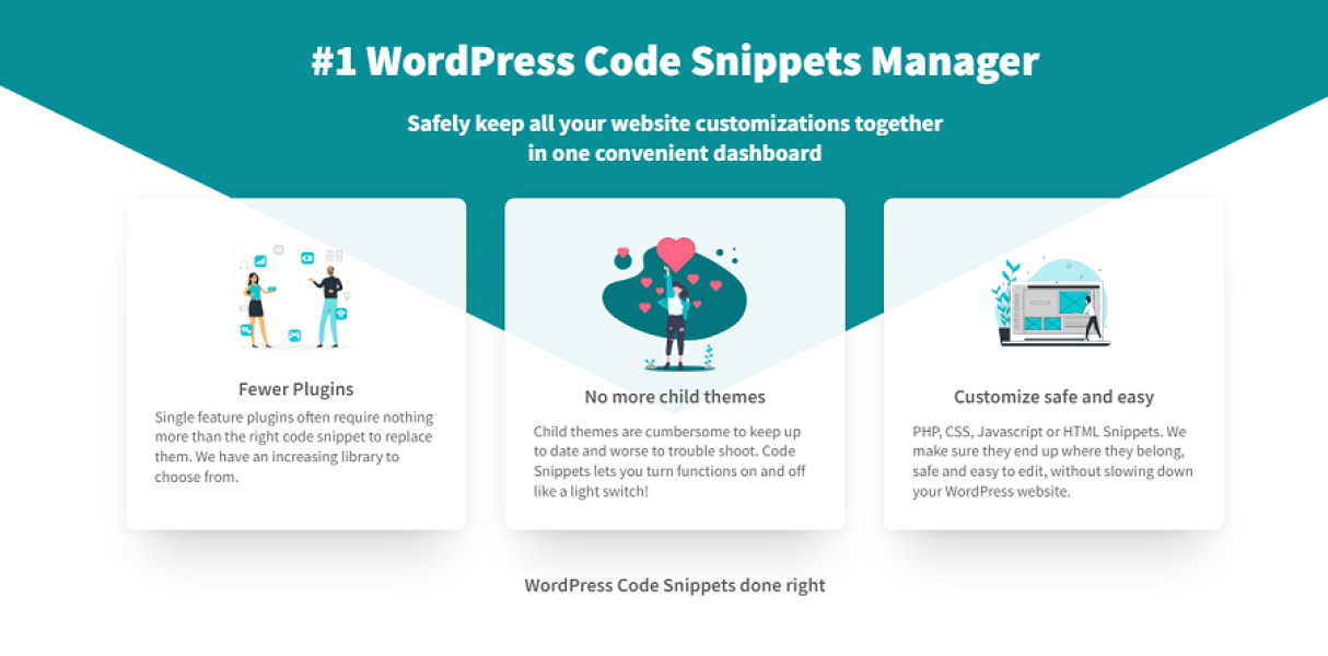 Подробнее о статье Code Snippets Pro – удобный способ управлять кастомизациями вашего сайта | Плагины WordPress