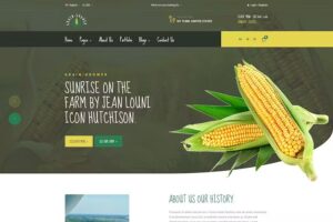 Подробнее о статье Grain Grower — HTML-шаблон для сельского хозяйства и органической продукции | HTML шаблоны