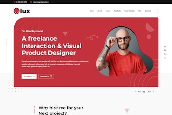 Вы сейчас просматриваете Olux – HTML шаблон для создания портфолио и резюме | HTML шаблоны