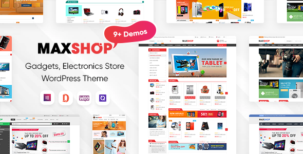 Подробнее о статье MaxShop — универсальная WooCommerce-тема для интернет-магазинов | Темы WordPress