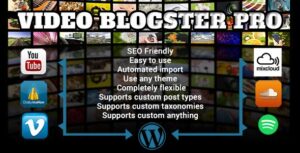 Подробнее о статье Video Blogster Pro – автоматизация контент-менеджмента для WordPress | Плагины WordPress