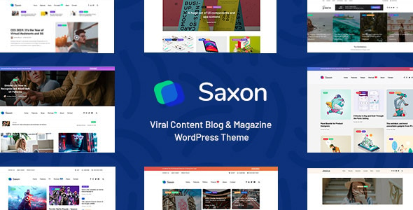 Подробнее о статье Saxon — тема WordPress для вирусного контента и блогов | Темы WordPress