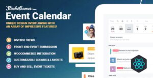 Подробнее о статье Stachethemes Event Calendar — плагин календаря событий WordPress | Плагины WordPress