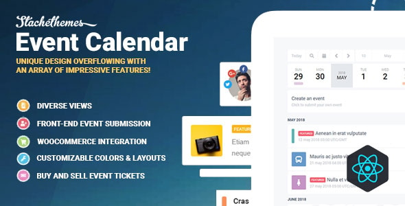 Вы сейчас просматриваете Stachethemes Event Calendar — плагин календаря событий WordPress | Плагины WordPress