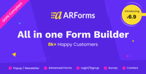 Подробнее о статье ARForms — плагин для создания форм на WordPress | Плагины WordPress