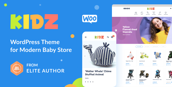 Подробнее о статье KIDZ — тема для интернет-магазина детских товаров на WordPress | Темы WordPress