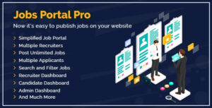 Подробнее о статье Jobs Portal Pro — плагин для создания портала вакансий на WordPress | Плагины WordPress