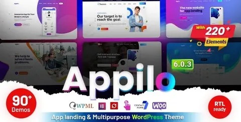 Подробнее о статье Appilo – WordPress-тема для посадочных страниц приложений | Темы WordPress