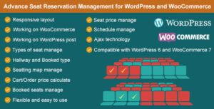 Подробнее о статье Advance Seat Reservation Management for WooCommerce — управление бронированием | Плагины WordPress