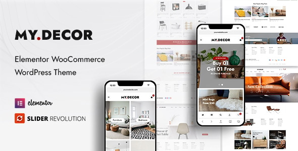 Вы сейчас просматриваете MyDecor — Elementor тема для WooCommerce на WordPress | Темы WordPress